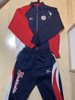 【Lサイズ】国体 北海道 Mizuno ジャージ上下セットのサムネイル
