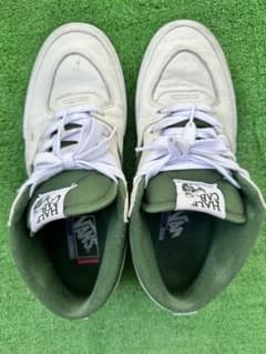海*棠様 VANS HALF CAB ホワイト/グリーンのサムネイル