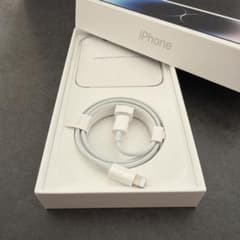 【新品未使用】iPhone 純正品 充電器 ライトニングケーブルのサムネイル