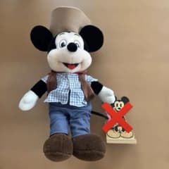 ディズニー ミッキー ぬいぐるみ ウエスタン カウボーイのサムネイル