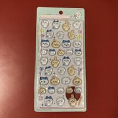 正規品、ちいかわボンボンドロップシール、ちいかわらんど購入品、みんな集合第一弾のサムネイル