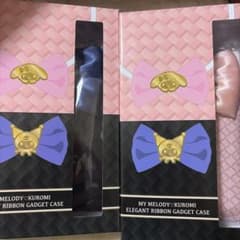 MY MELODY & KUROMI ガジェットケース2点セット売りのサムネイル