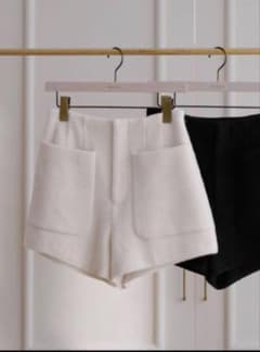 Her lip to Twinkle Wool Boucle Shorts 新品 - メルカリ