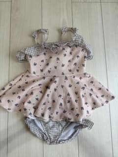 petit main キッズ 水着 130cm いちご柄のサムネイル