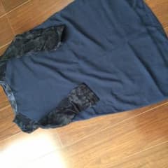 アンジー様専用、値下げ。セレクトショップモカ  レース切り替えワンピのサムネイル
