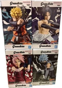 NARUTO Grandista ナルト サスケ サクラ カカシ 4箱まとめ売り - メルカリ