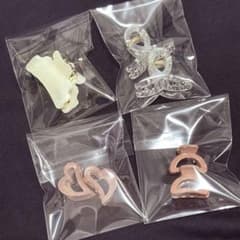 ミニヘアクリップ 4点セットのサムネイル