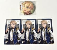 あんスタ 鳴神嵐 缶バッジ＆カード セット - メルカリ