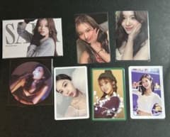 TWICE サナ トレカまとめ売り 5枚 シール 1枚 ミニポスター