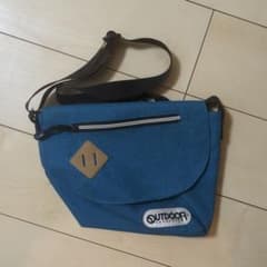 【美品】OUTDOOR PRODUCTS ショルダー バッグ ブルーのサムネイル