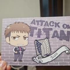 Attack Titan JOYPOLIS Postcard Jean