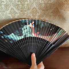 扇子 年代物 中国土産 CAACのサムネイル