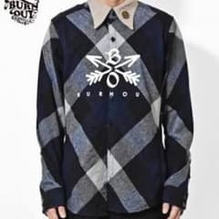 TAKUYA∞着用 クロスドアローチェックシャツ ネイビーのサムネイル