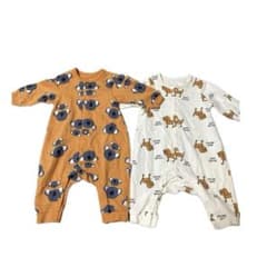 BREEZE カバーオール ロンパース 2着セット 70cmのサムネイル