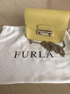 FURLA イエロー ショルダーバッグのサムネイル