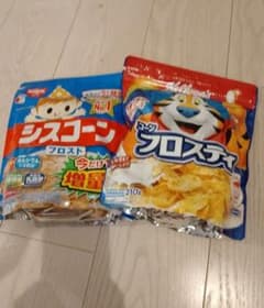 ケロッグ コーンフロスティ 日清シスコ シスコーン 2袋セットのサムネイル