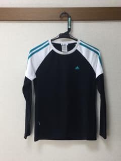 adidas アディダス Tシャツ レディース M climalite ジャージのサムネイル