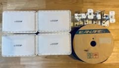 おまけ⭐︎BOSE 101MMW 150wスピーカー 4台　金具 カナレケーブルのサムネイル