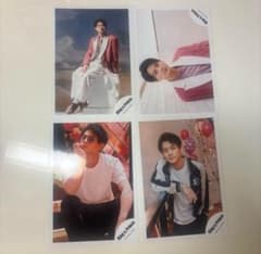 平野紫耀 公式写真 アイドル プロモーション写真 4枚セットのサムネイル