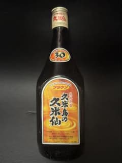 琉球泡盛久米島の久米仙ブラウン30度 長期保管品のサムネイル