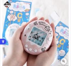 たまごっち一番くじ　C賞 てんしっちのたまごっちコンパクトミラー　ピンクのサムネイル