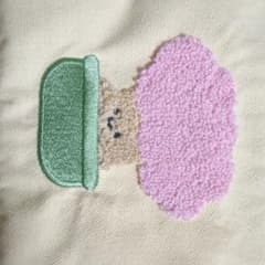 サガラ刺繍 ポーチ 植木鉢モチーフのサムネイル