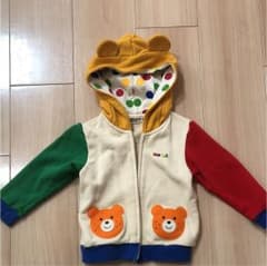 ミキハウス パーカー 80 お値下げしました☆のサムネイル