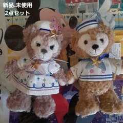 【タグ付き、未使用】　ディズニー　ポージープラッシー　セット バケーションパッケージで「ダッフィー＆フレンズ20周年」を