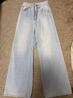 Sly Jeans ライトブルー ワイドレッグジーンズのサムネイル