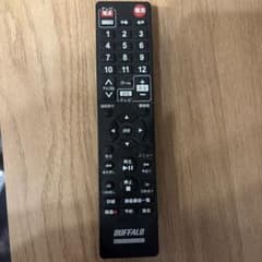 BUFFALO バッファロー 地上デジタルレコーダー リモコンのサムネイル