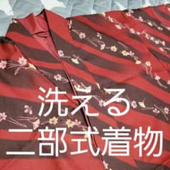 洗える 着物 二部式着物 セパレートのサムネイル
