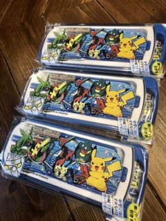 新品　ポケモン　お箸セット　弁当　ピカチュー　3個セットのサムネイル