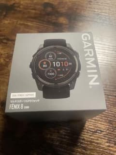 Garmin FENIX8 51mm Dual PowerCarbon Grayのサムネイル