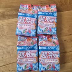限定品 メンズビオレ 極冷感 ボディシート ピーチ＆金木犀の香り 6個セット