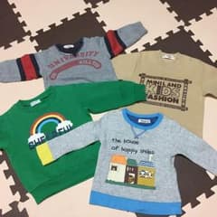 トレーナー ４枚セットのサムネイル