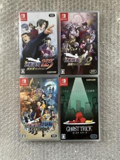 Switch 逆転裁判123 逆転裁判456 逆転検事1&2 ゴーストトリック - メルカリ