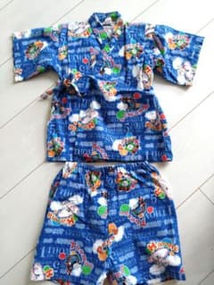 トーマス甚平 100cm 青のサムネイル