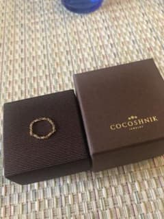 COCOSHNIK チェーンピンキーリング 5号サイズのサムネイル