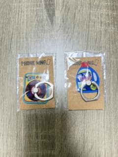 スマホリング 2個セット レコードプレーヤー ボトルのサムネイル