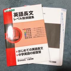 【裁断済】英文法レベル別問題集 1 超基礎編（美品）のサムネイル