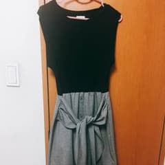 ワンピース 黒グレーのサムネイル