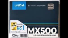 Crucial SSD MX500 1.0TBのサムネイル
