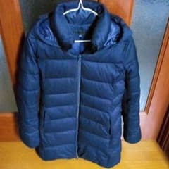 色　ネイビー　　ストレッチダウンのサムネイル