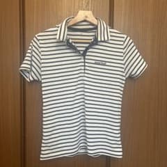 mont-bell ボーダー ポロシャツ 半袖のサムネイル
