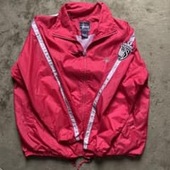 Stussy ナイロンジャケット 赤 Lのサムネイル