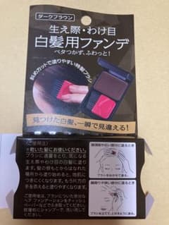 生え際・わけ目　白髪用ファンデのサムネイル