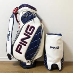 激レア】 PING ピン ゴルフ キャディバッグ 星条旗モデル 5分割 - メルカリ