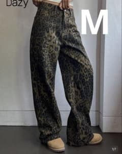 SHEIN Dazy レオパード柄 デニムのサムネイル