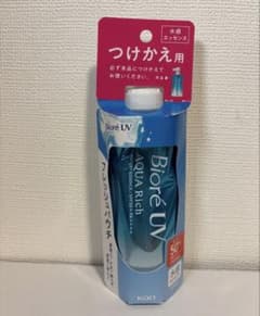 ビオレUV アクアリッチ ウォータリーエッセンス つけかえ用4個セットのサムネイル