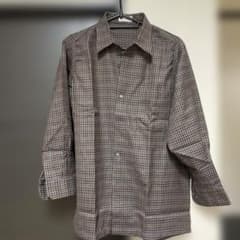 ALPHA D'RAPEAU 長袖シャツ チェック柄 Lサイズのサムネイル